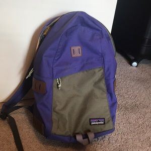 Purple Patagonia backpack!